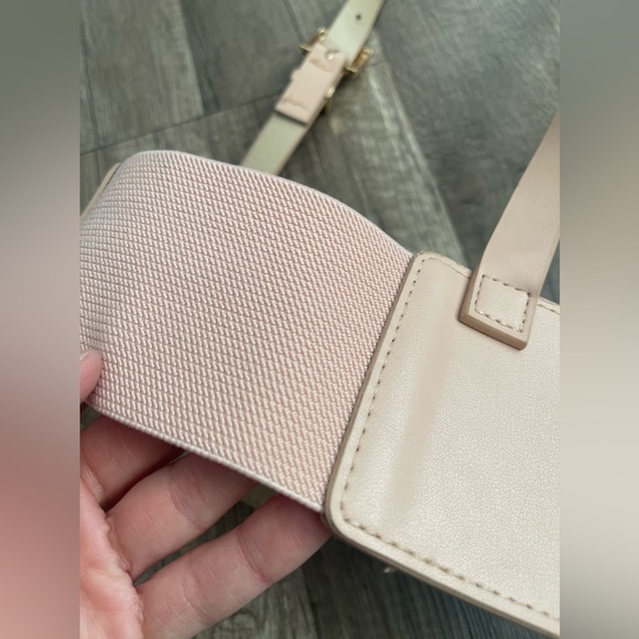 Pastel goth pink underbust corset belt harnesss S-XL whimsigoth boho - Picture 6 of 9